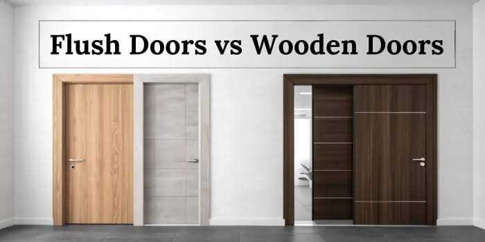 Wooden Door vs Flush Door